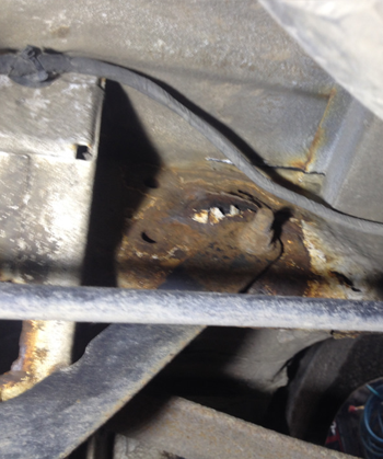 Замена сгнивших частей кузова